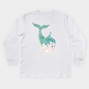 Mermaid - child Kids Long Sleeve T-Shirt